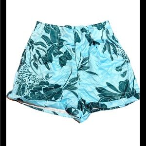 Shein High Waisted Floral Shorts